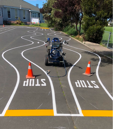 School playground markings