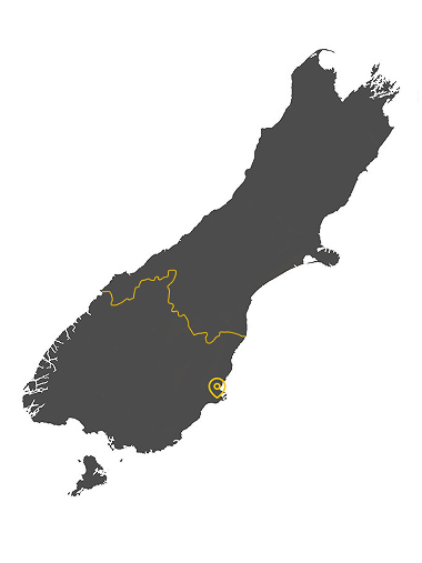 Service Area Map - Otago and Southland