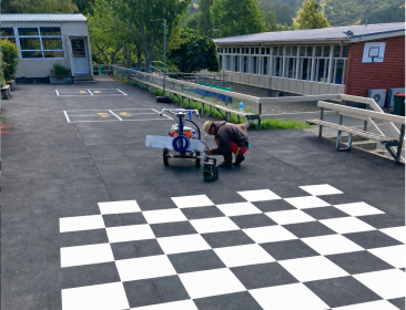 School playground markings