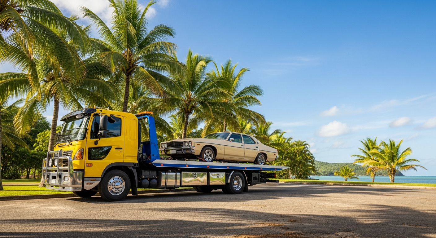 Professional car removal service in Far North Queensland