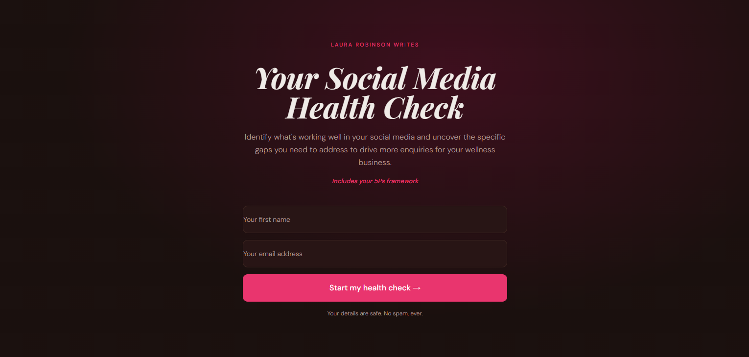 Health Check Preview