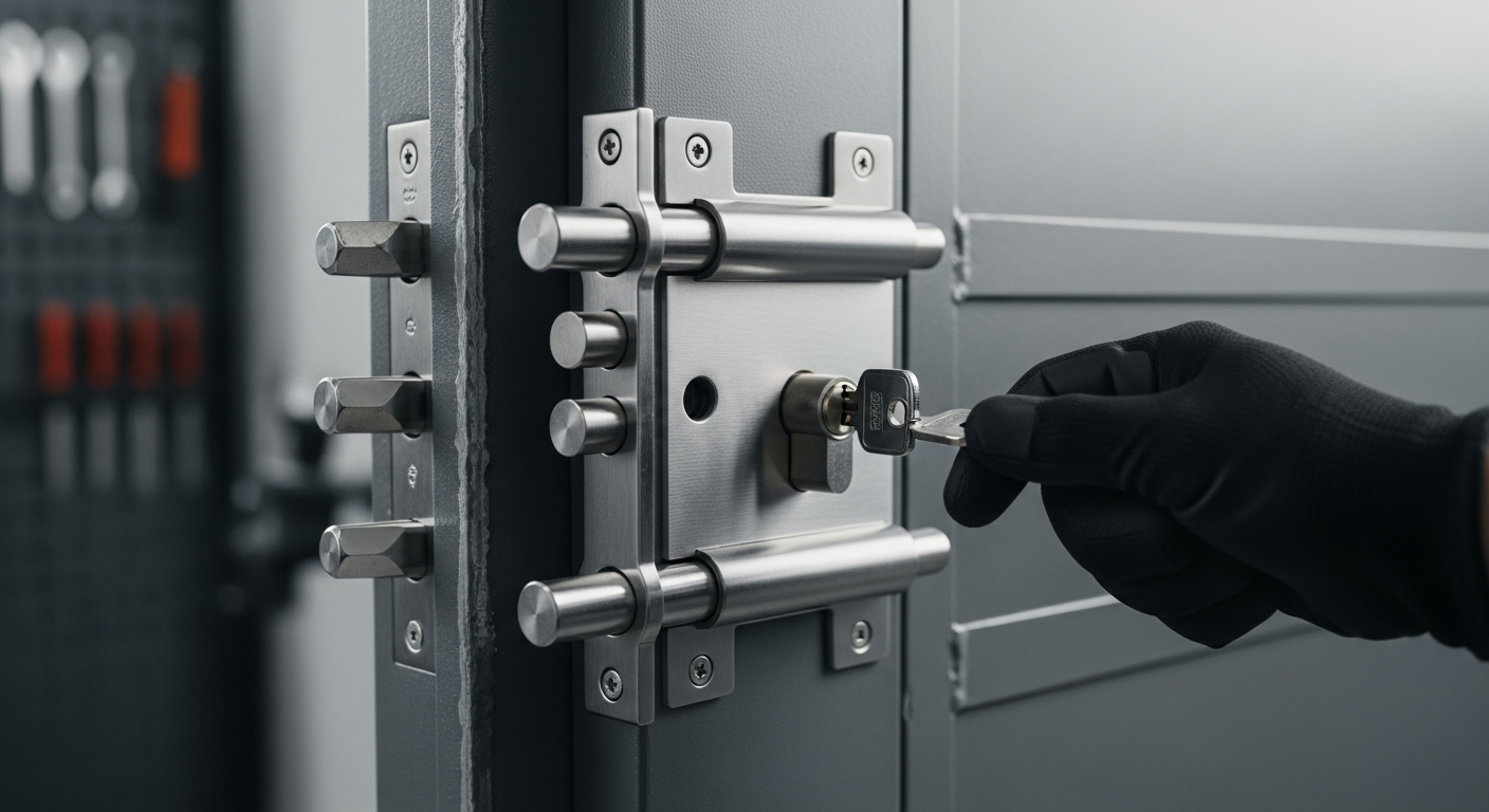 Blindage et renforcement de porte à Lausanne