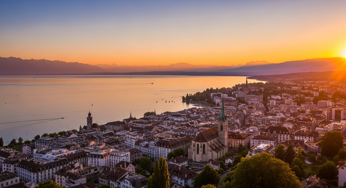 Vue panoramique du canton de Vaud pour nos zones d'intervention