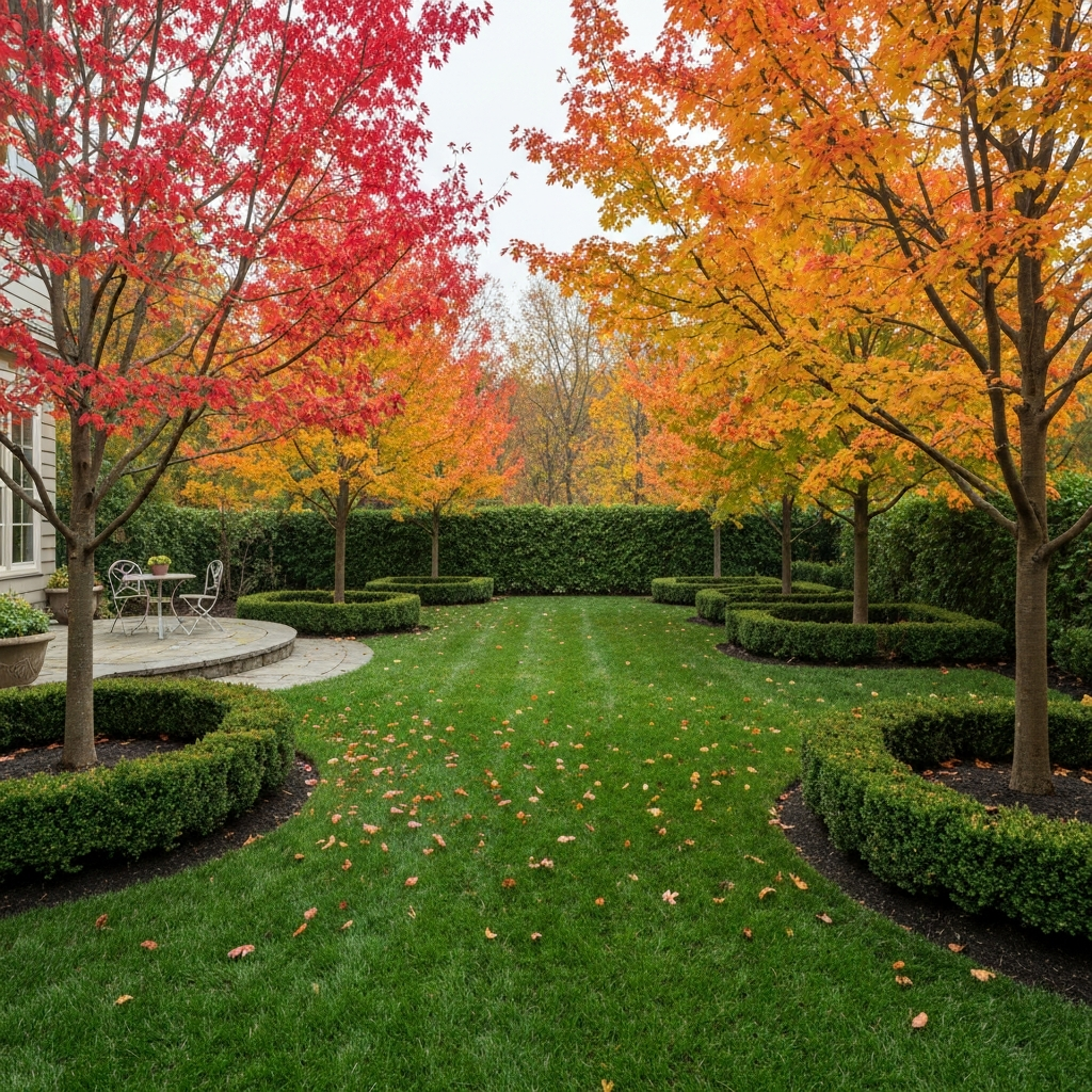 Backyard lawn cutting results