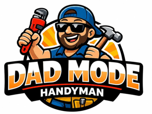 Dad Mode Handyman Logo