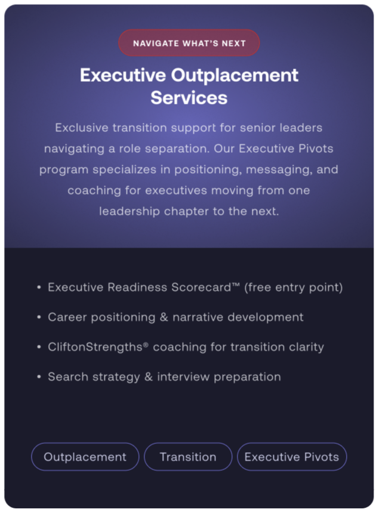 Executive Leaders & Teams Services 4