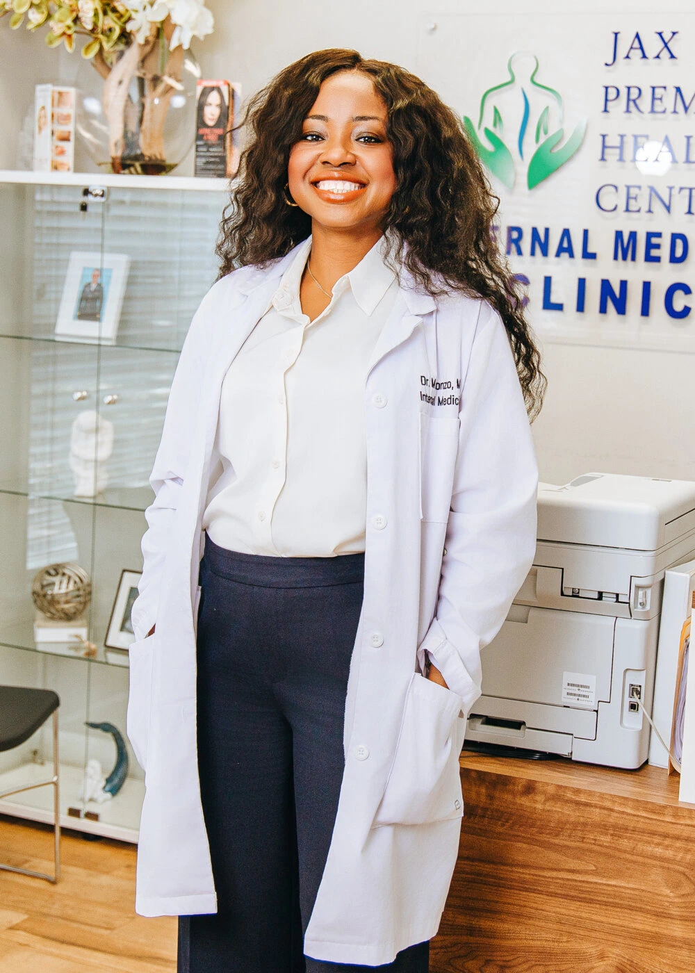 Doctor reviewing patient health plan