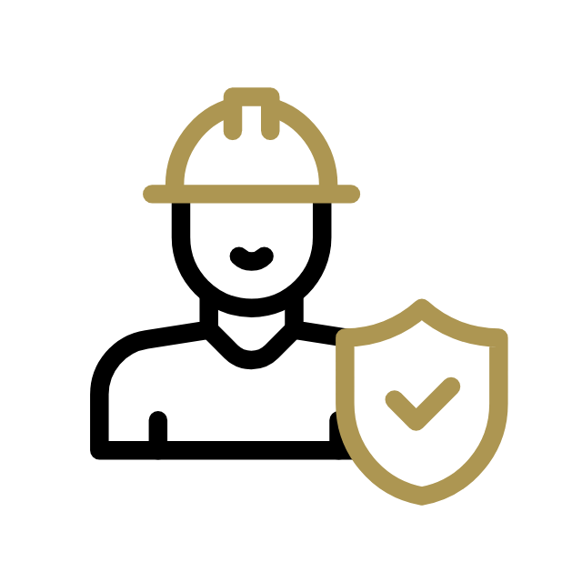 Construction worker icon