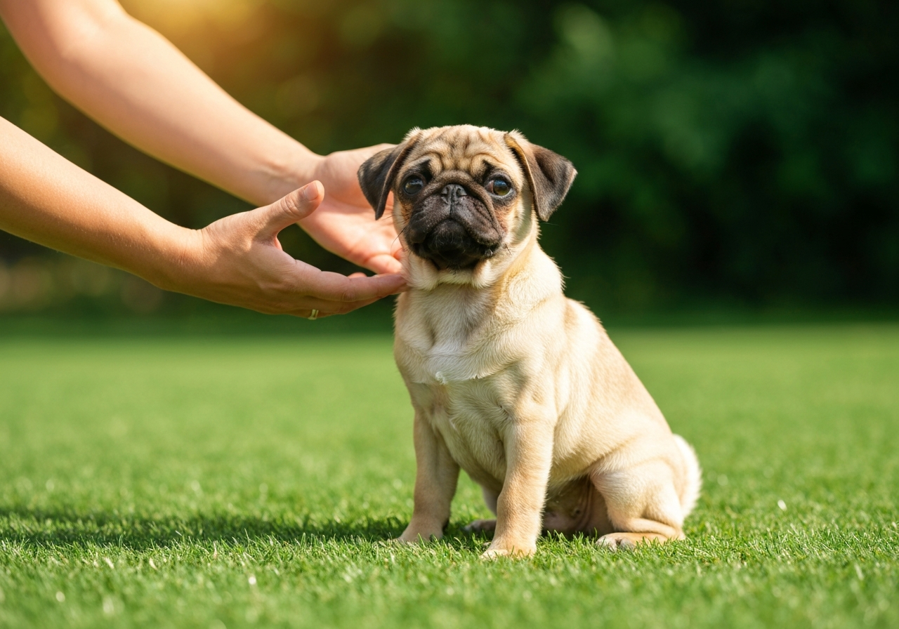 Glücklicher Hund beim Hundetraining in Ahlen