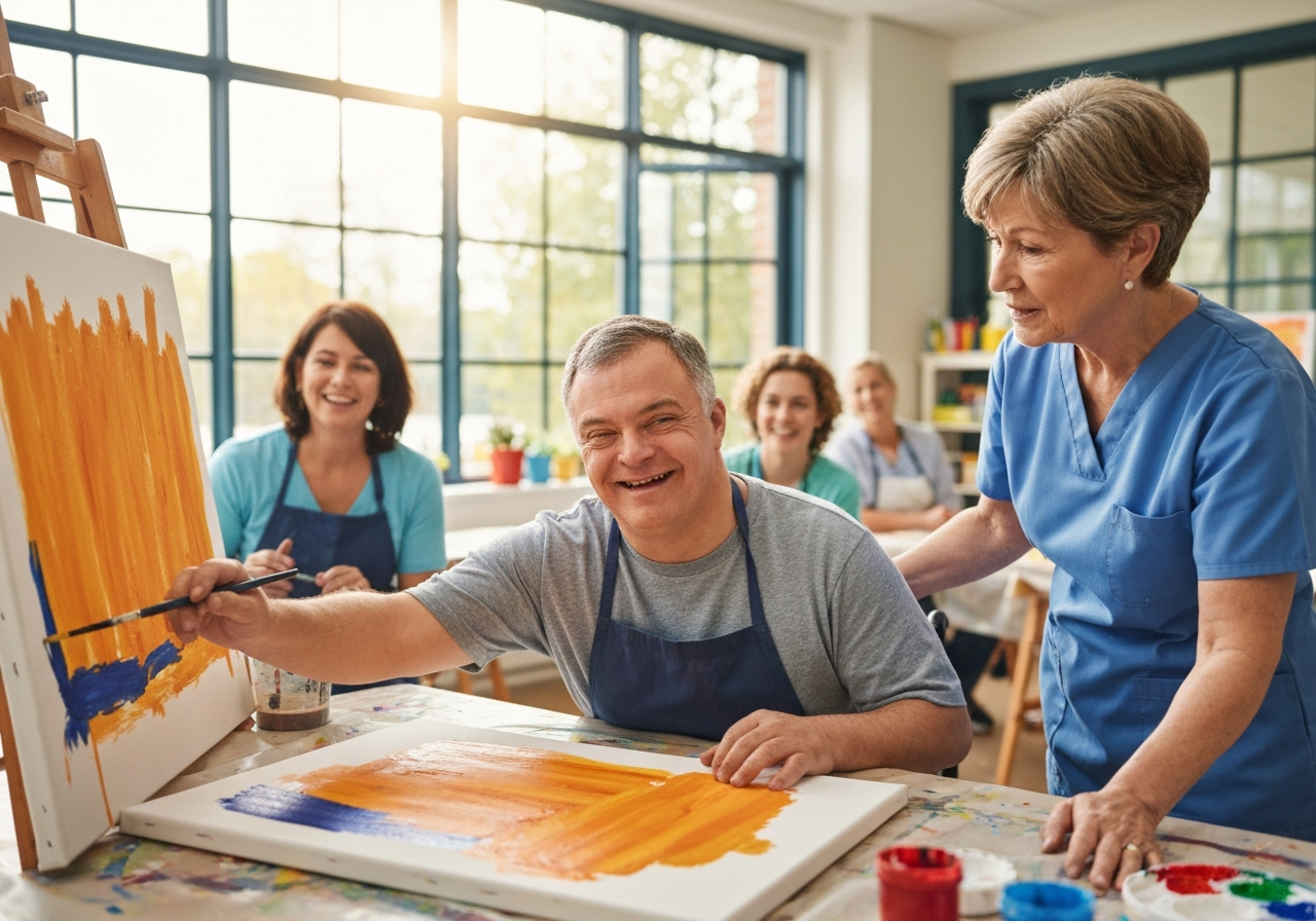 Adults participating in community-based developmental disability services in Maryland