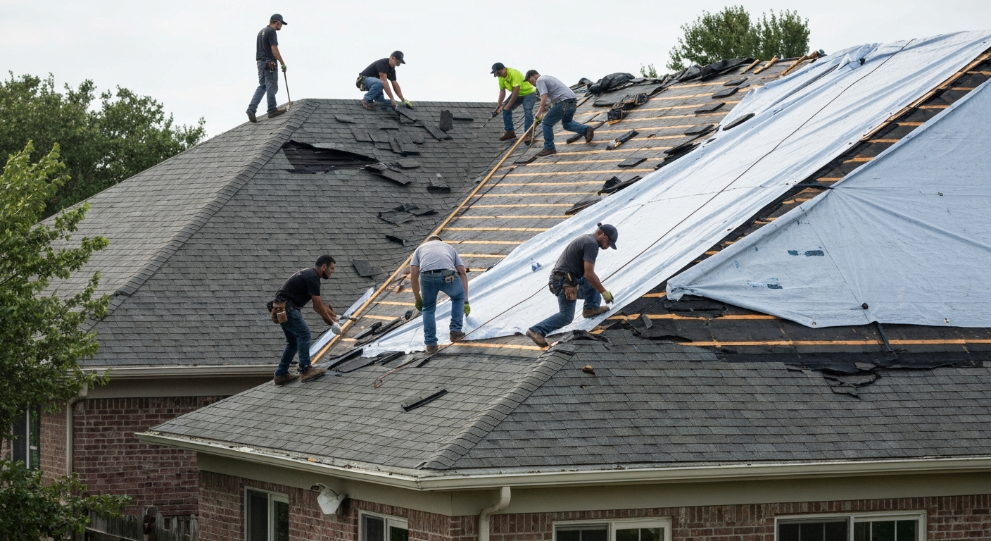 Professional Storm Damage Repair in Franklin, TN - Worth Roofing Company