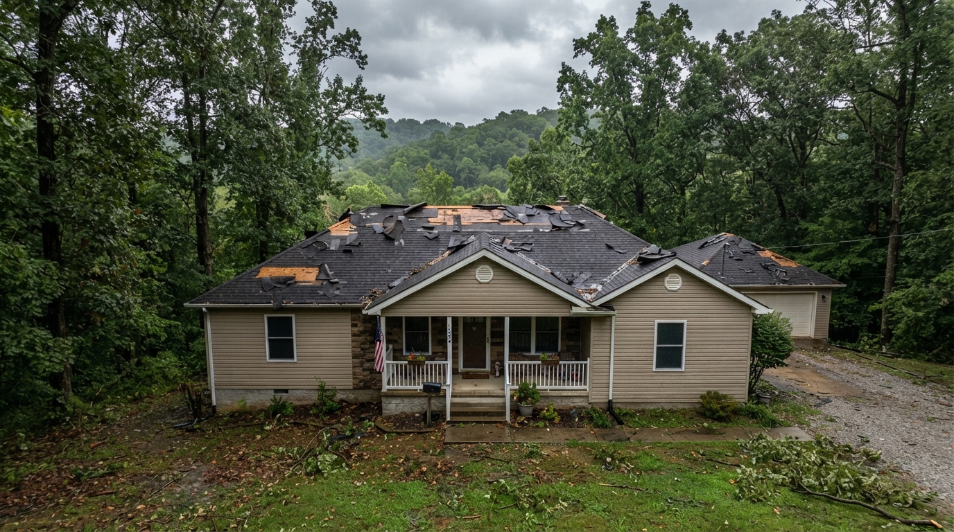 The Complete Kingston Springs Roof Storm Damage & Insurance Guide - Worth Roofing Company