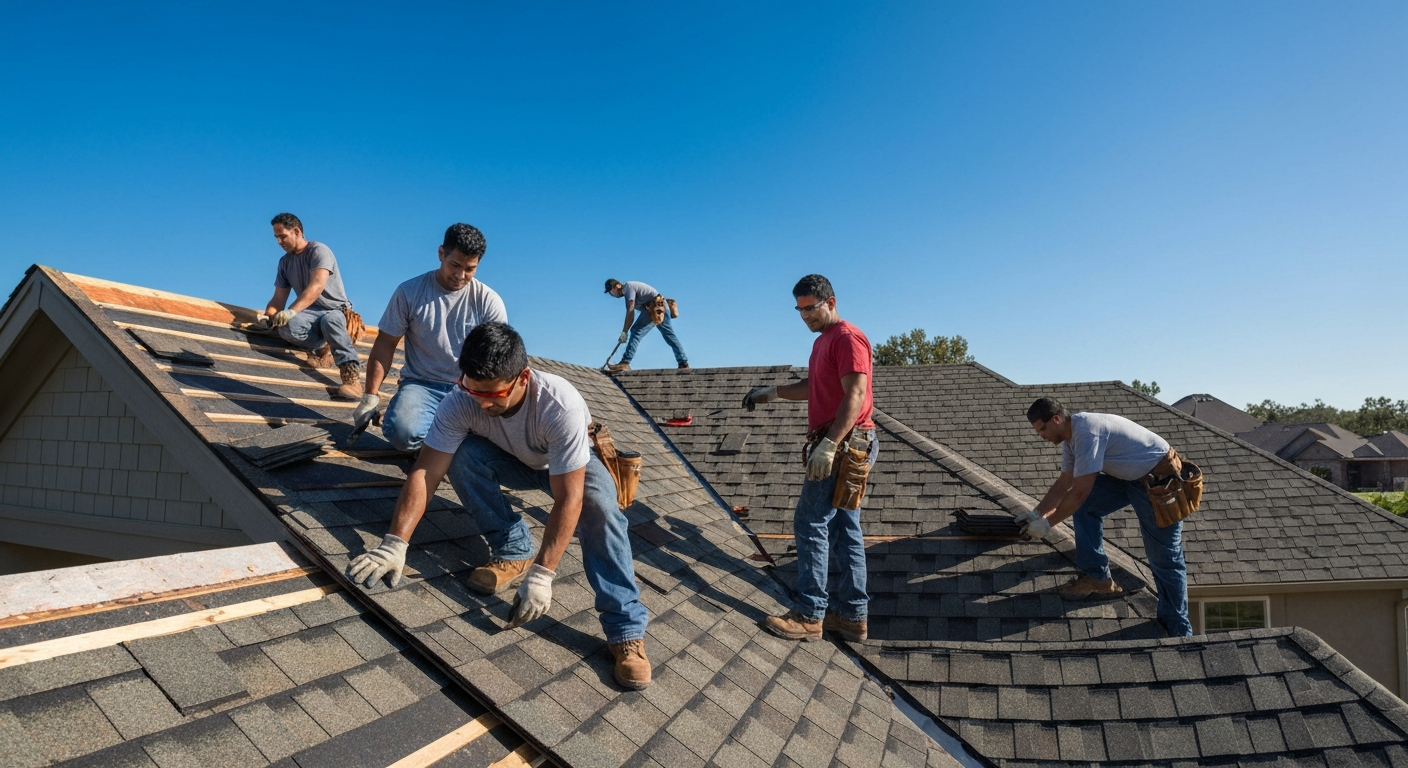 Professional Roofing Services - Worth Roofing Company