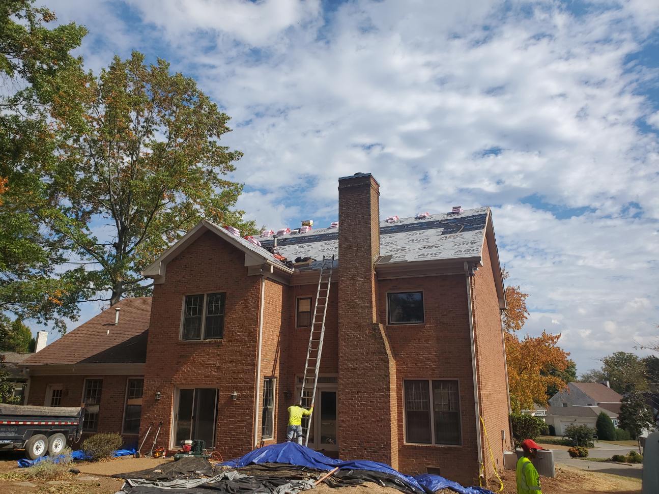 Emergency Roofing project in Burns, TN by Worth Roofing Company