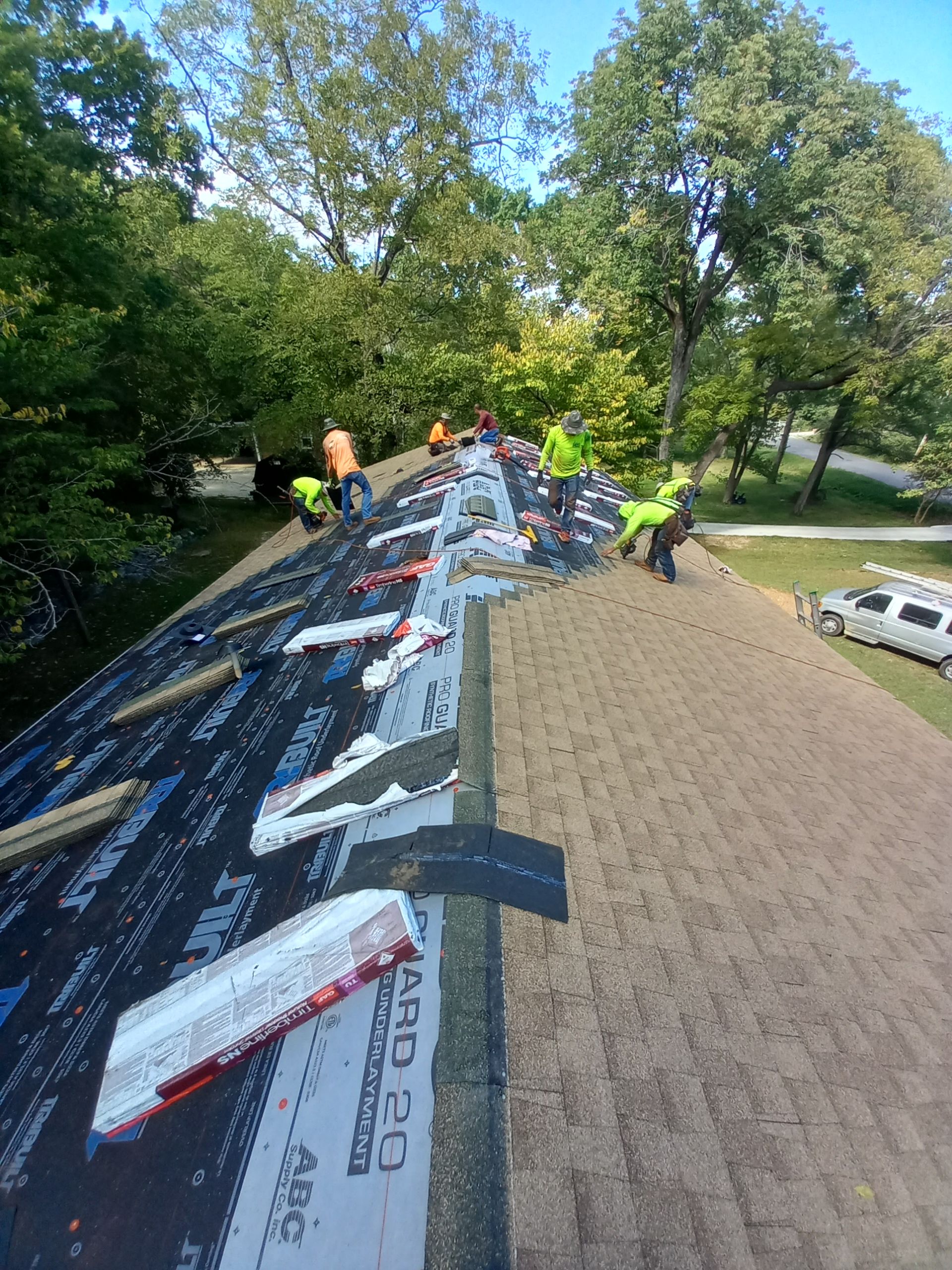 Emergency Roofing project in Bellevue, TN by Worth Roofing Company