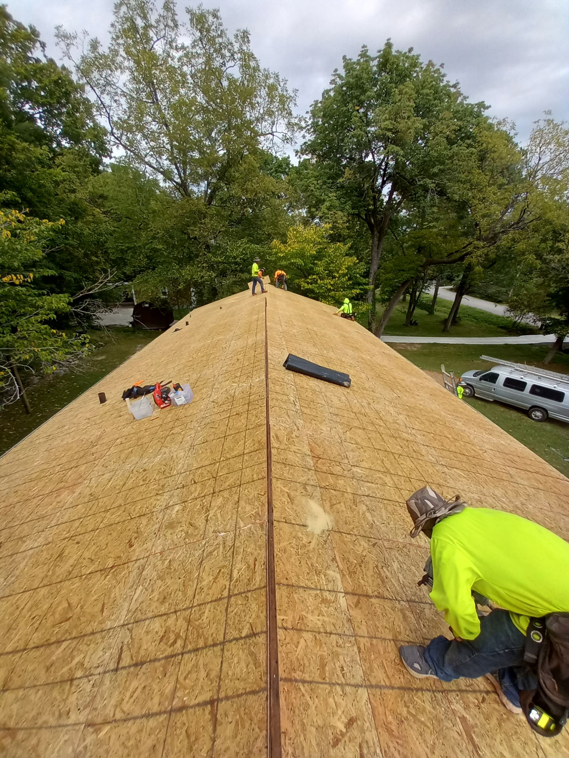Storm Damage Repair project in Middle Tennessee by Worth Roofing Company