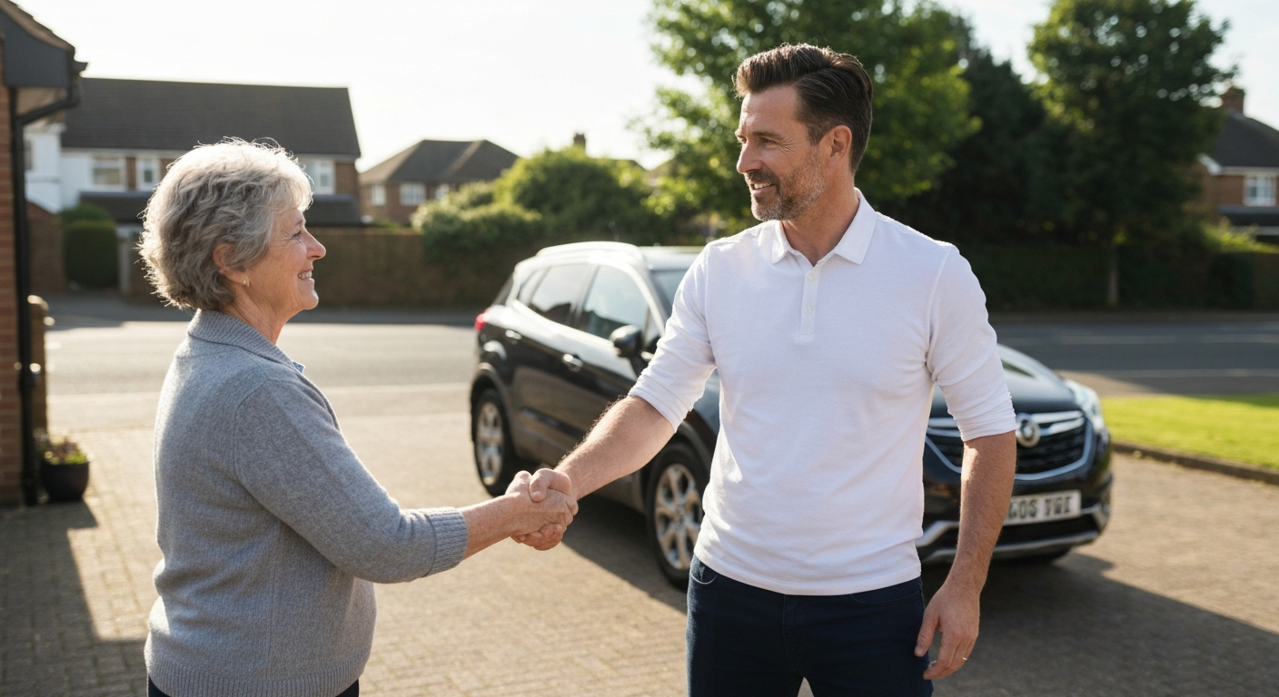 Car buying service in Bitterne Southampton - Professional handover