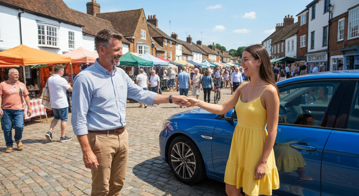 Car buying service in Romsey Southampton - Professional handover