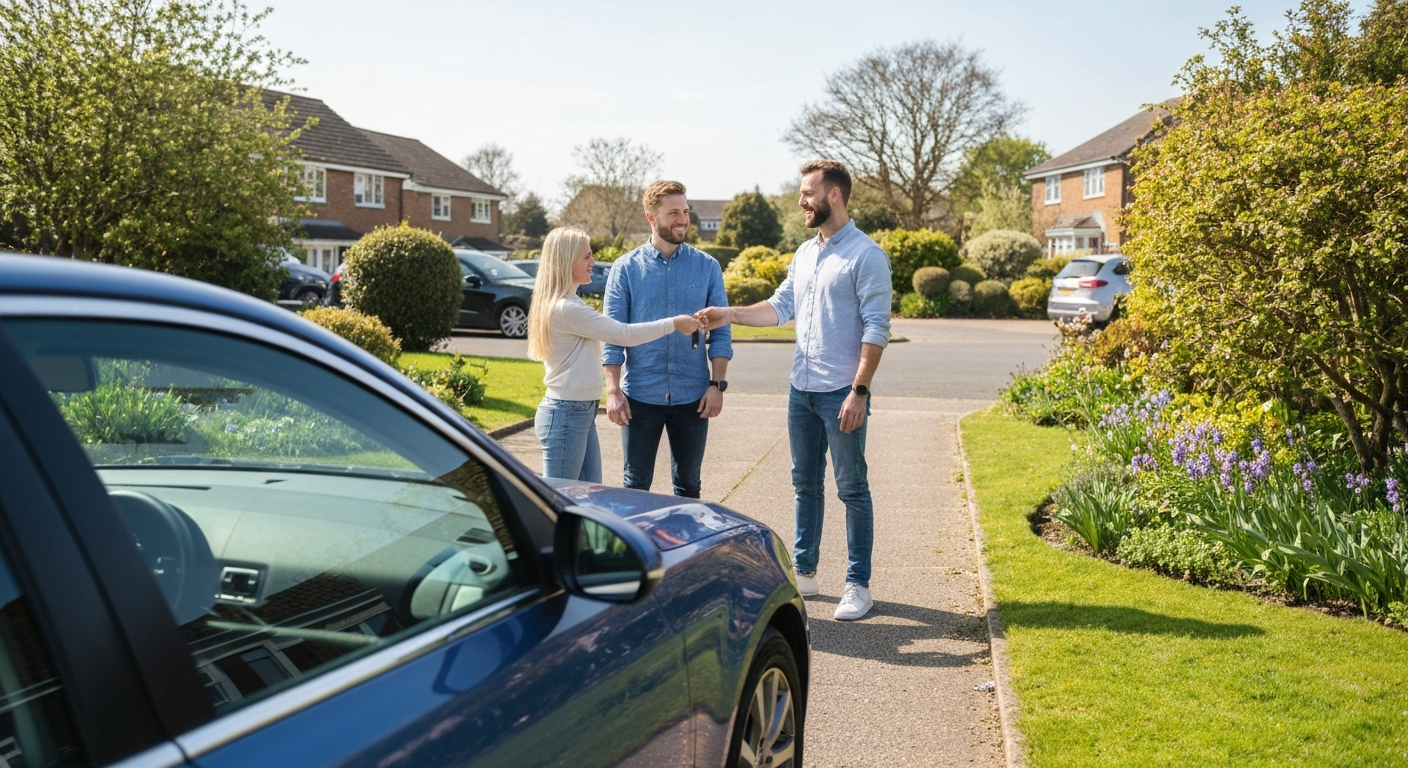 Car buying service in Hedge End Southampton - Professional handover