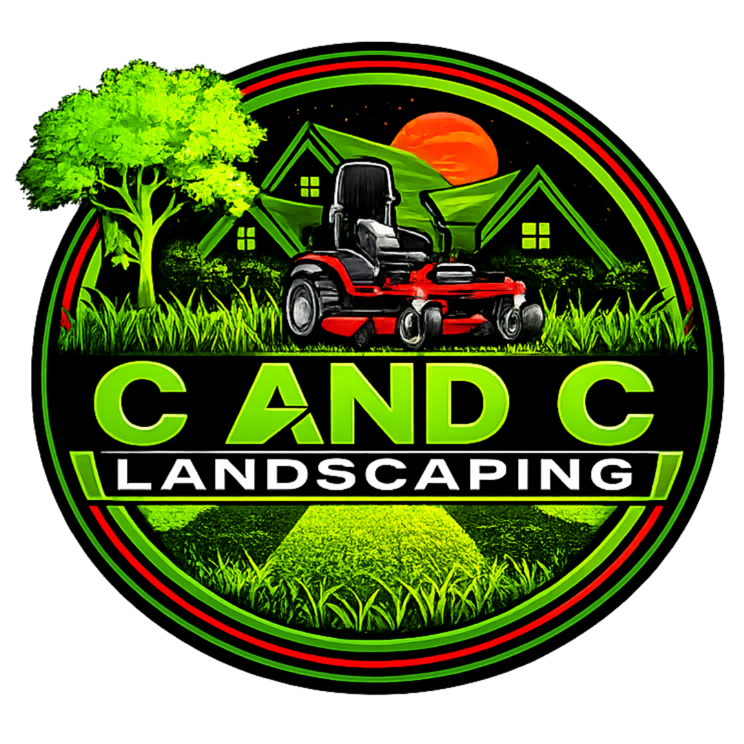 C and C Lawns Logo
