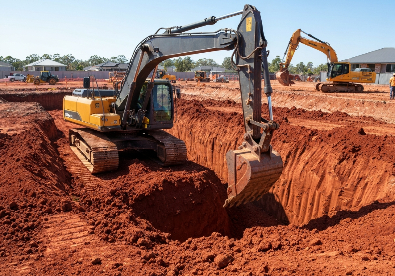 Excavating