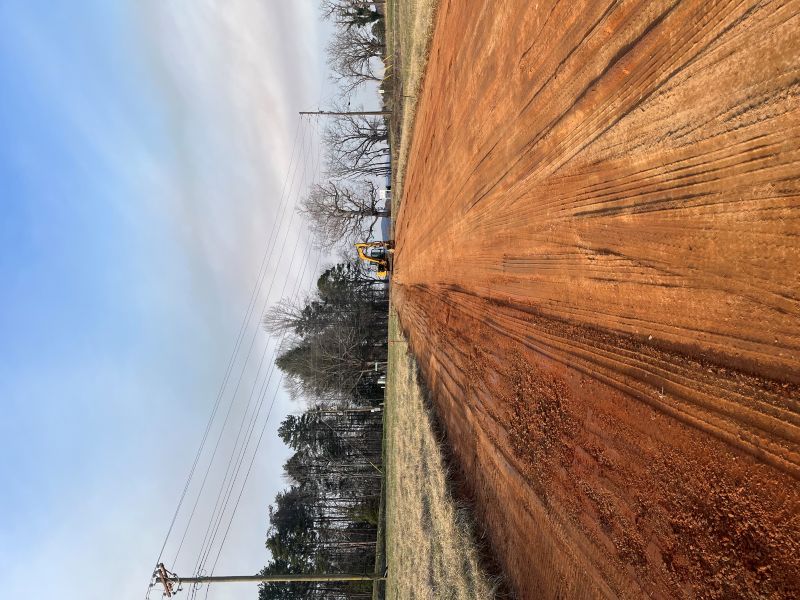 Driveway grading in Upstate South Carolina
