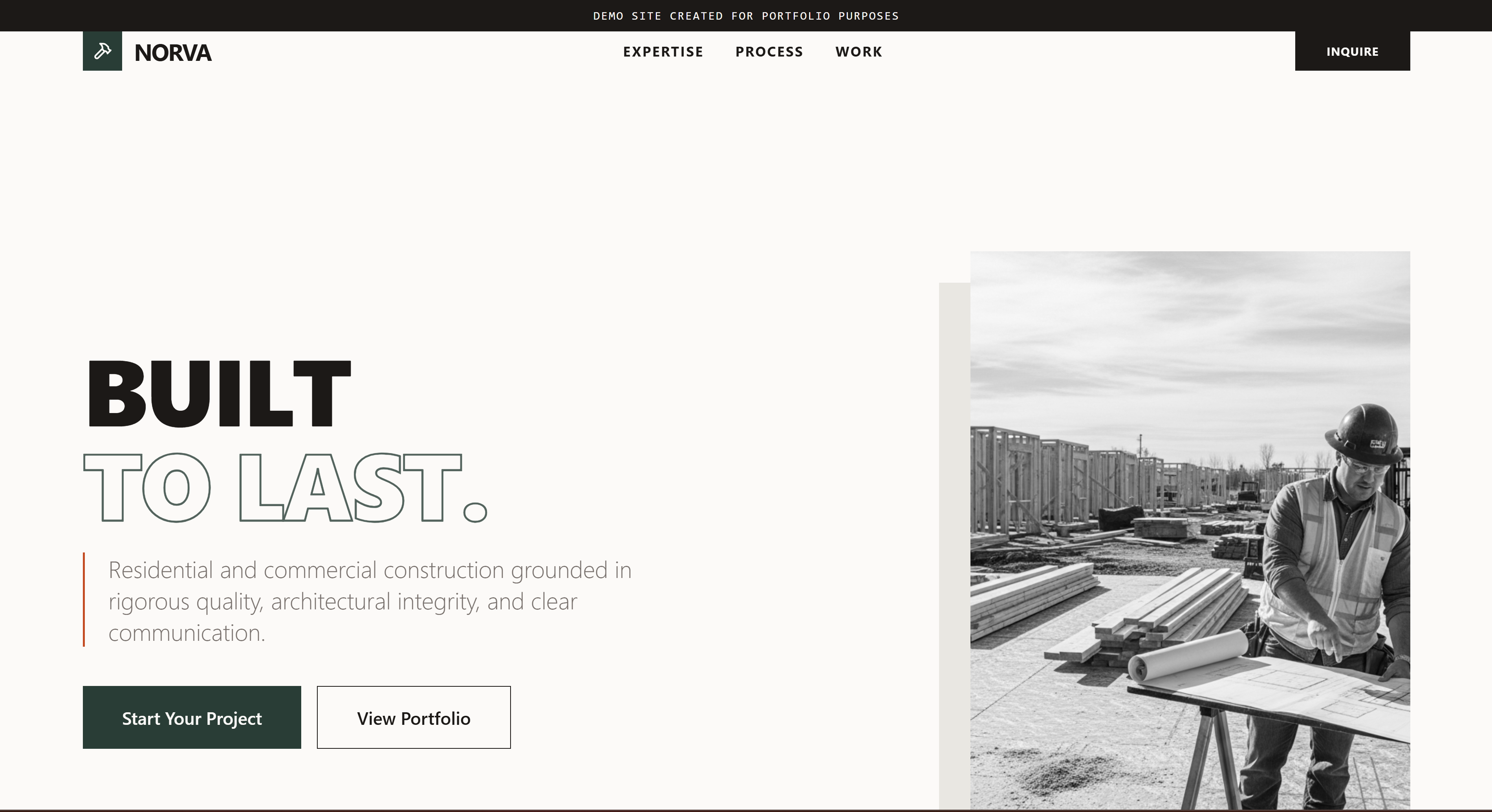 Norva Construction Portfolio