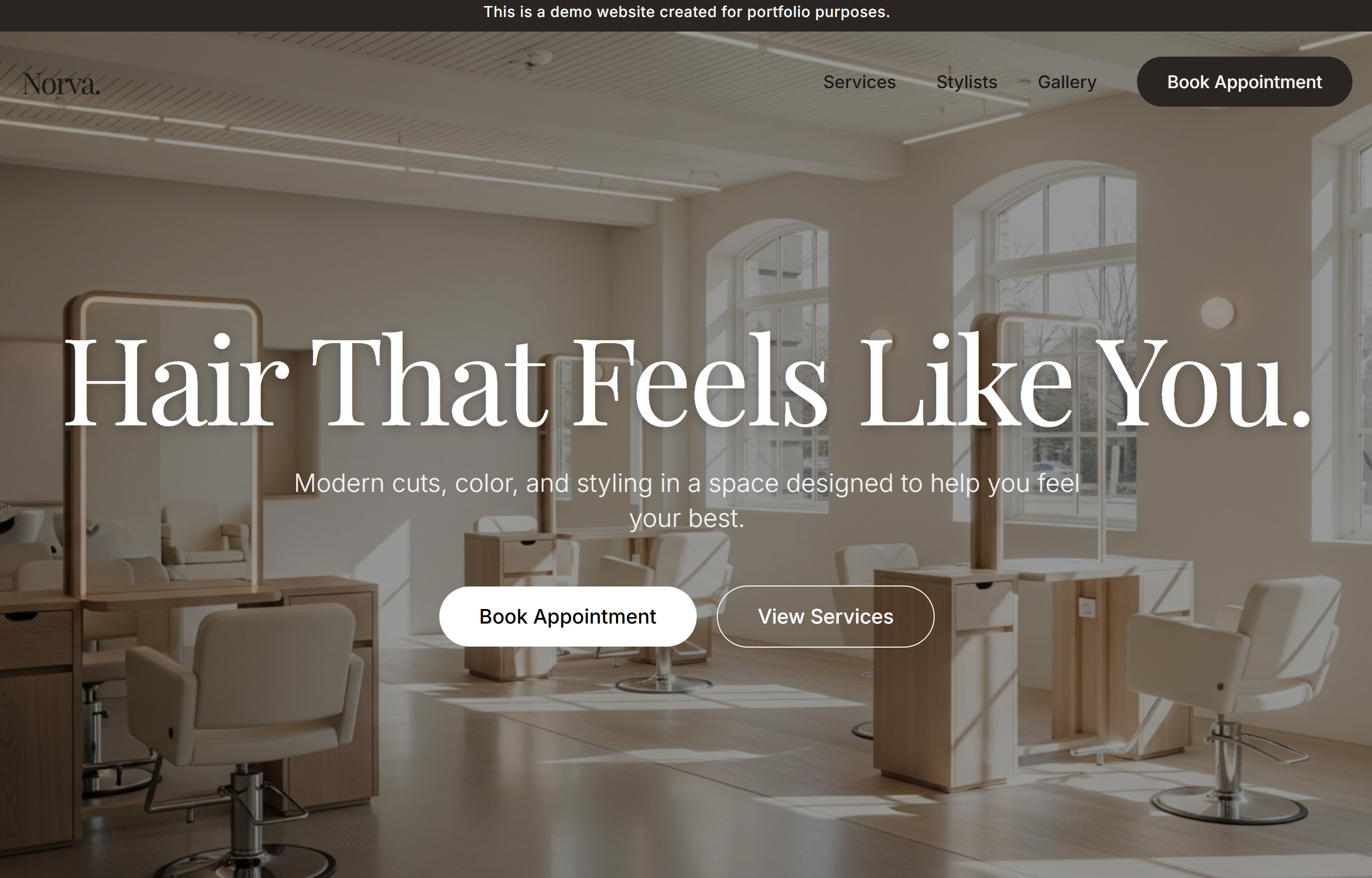 Norva Salon Demo