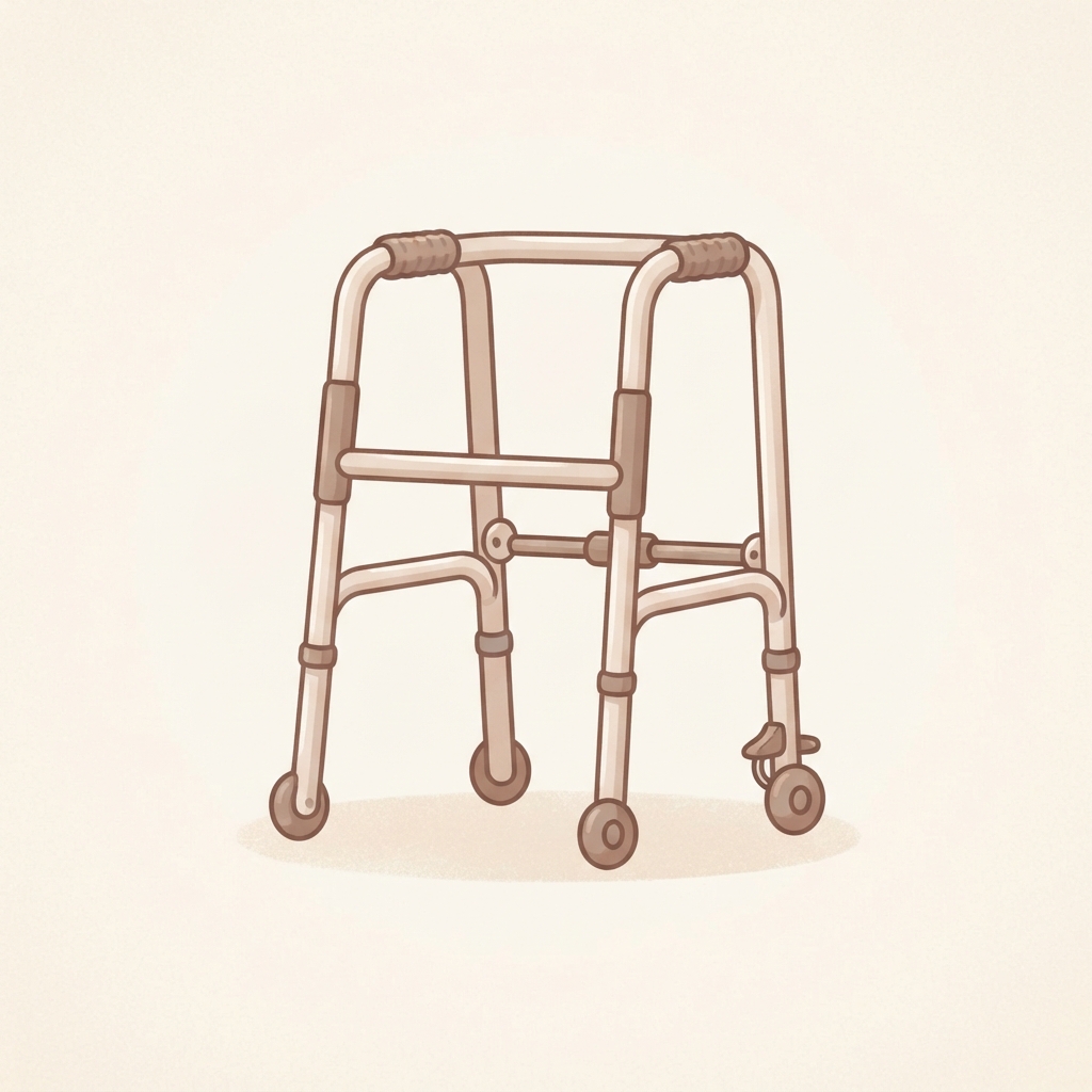 Lightweight Folding Walking Frame