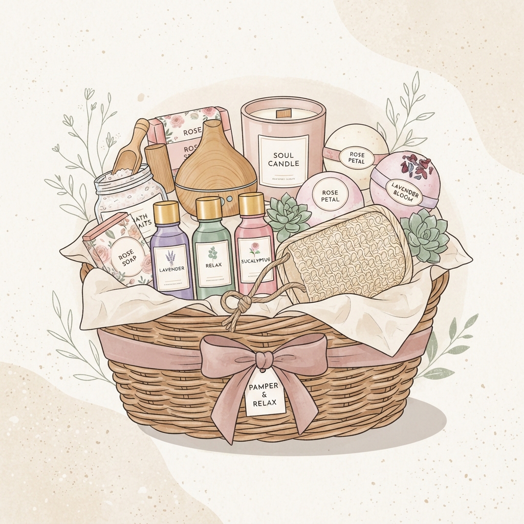Womens Aromatherapy Spa Gift Hamper