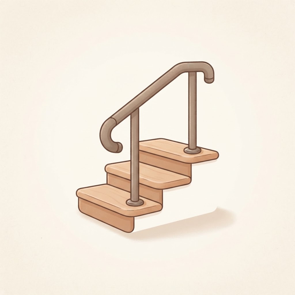 Hand Rails for Steps and Stability