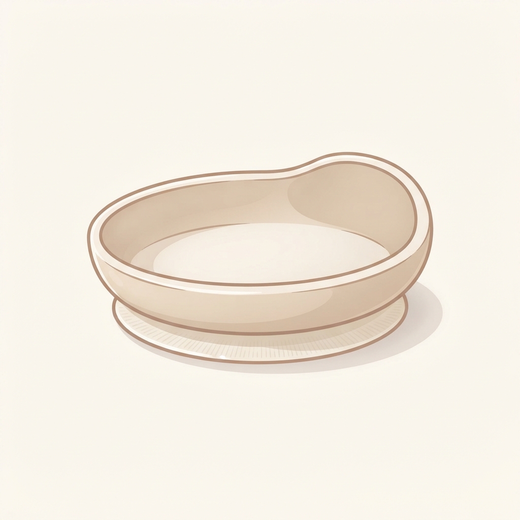 Scoop Plate with Suction Base