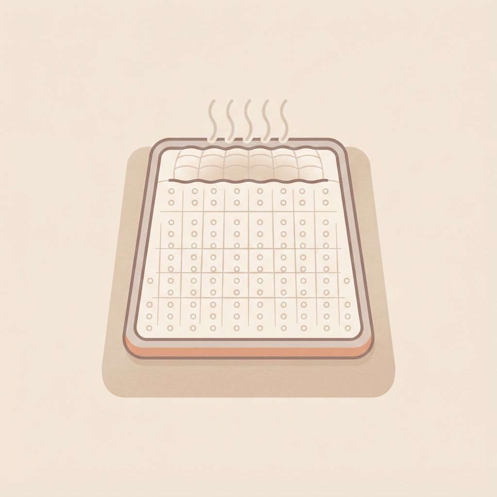 Pressure-Relieving Bed Cushion