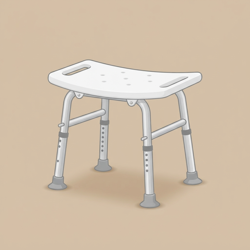 Height Adjustable Shower Chair