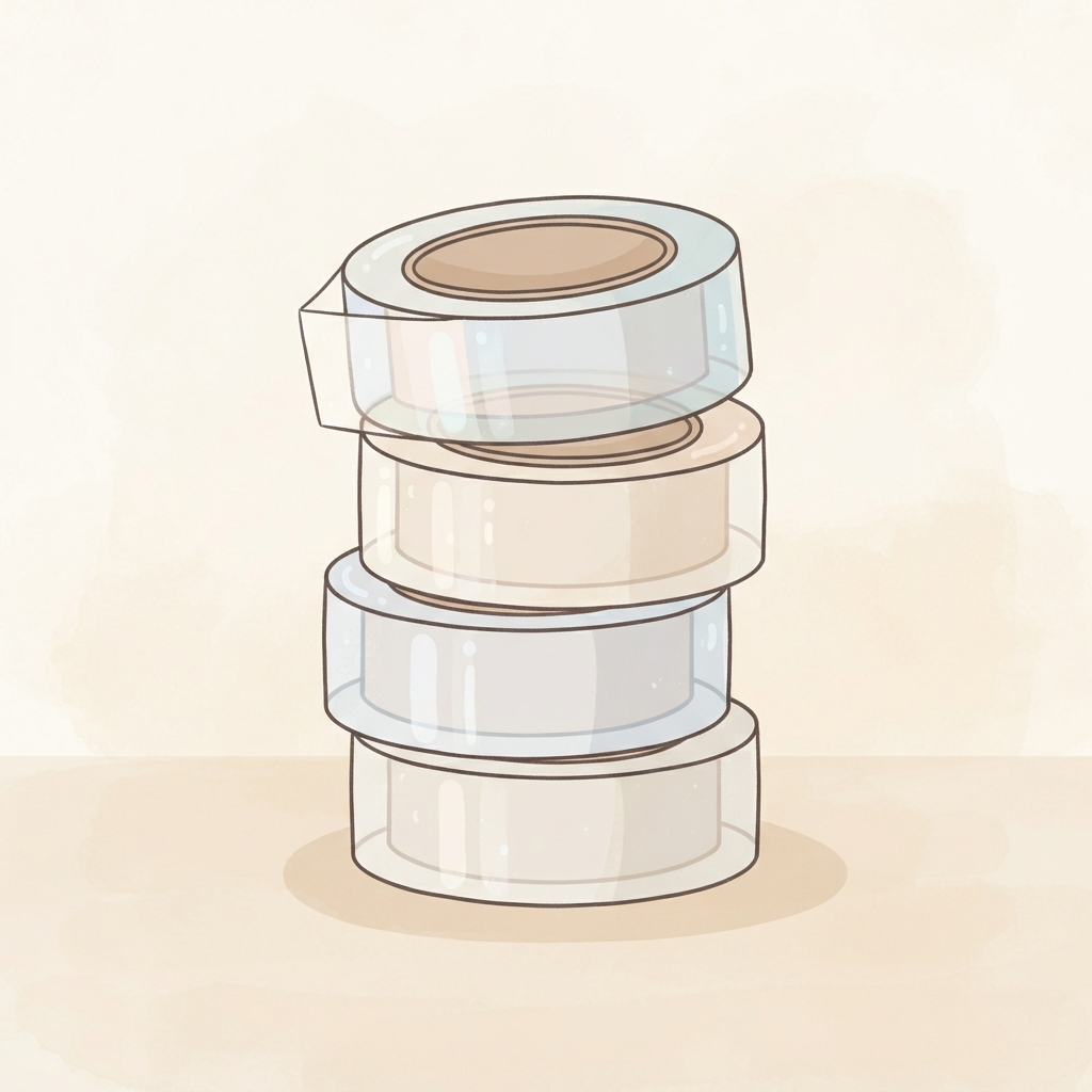 Heavy Duty Clear Packing Tape Rolls