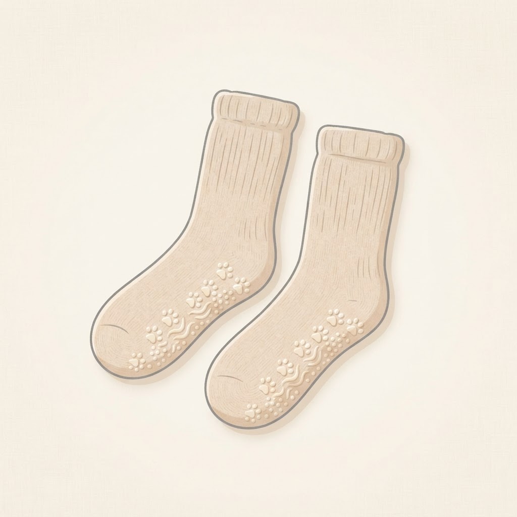 Grip Crew Socks for Seniors