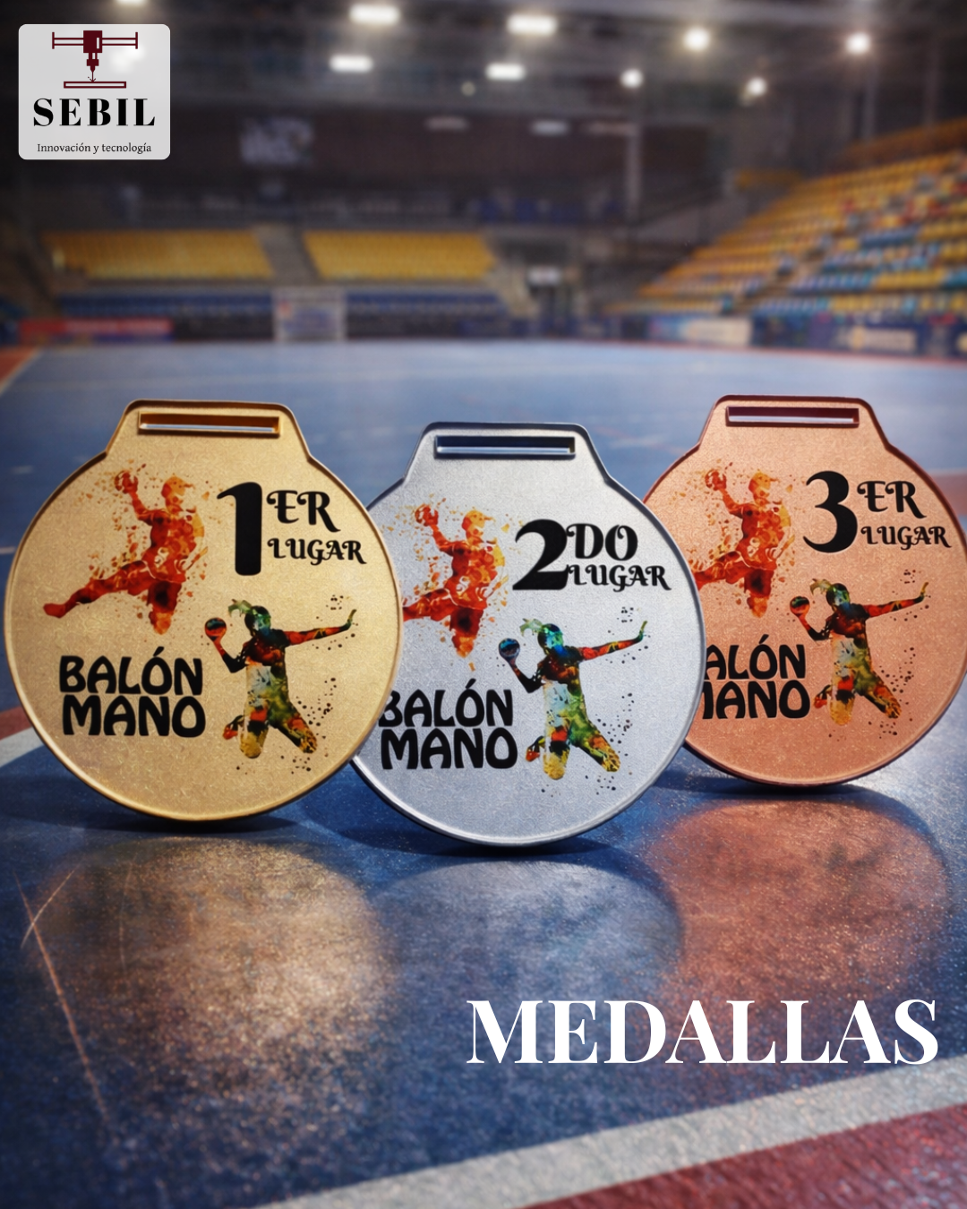 Medallas deportivas personalizadas para torneos CDMX — imagen 2