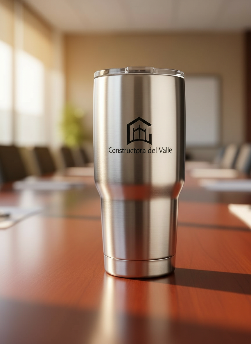 Termos y vasos térmicos promocionales con logo — imagen 3