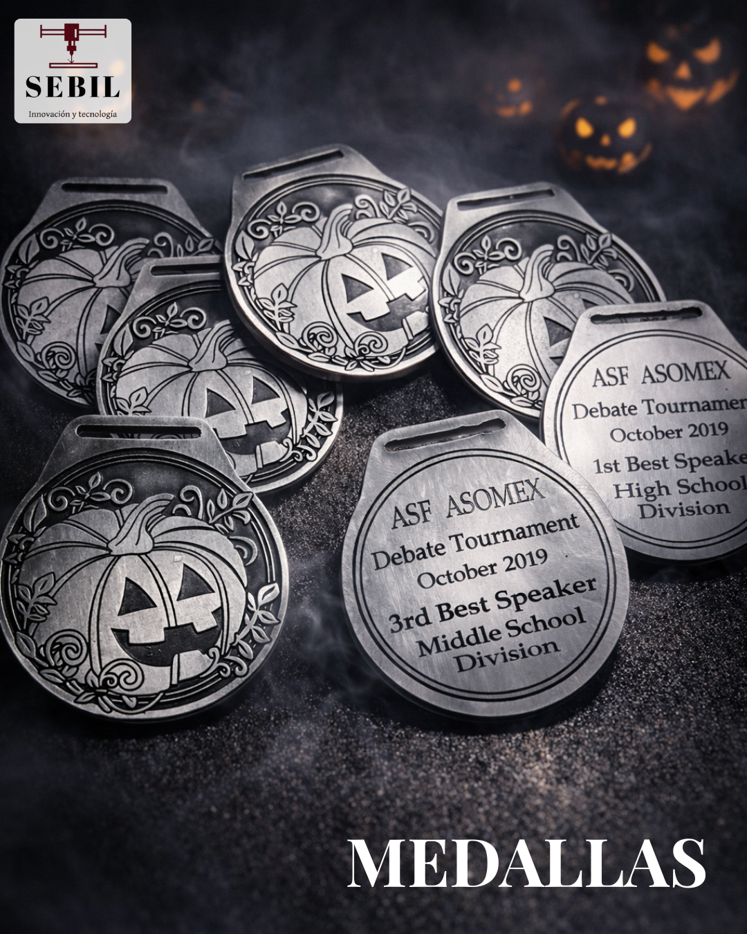 Medallas deportivas personalizadas para torneos CDMX — imagen 4