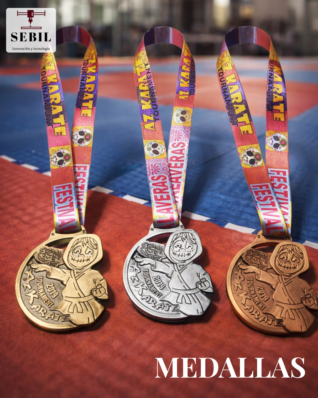Medallas deportivas personalizadas para torneos CDMX — imagen 1