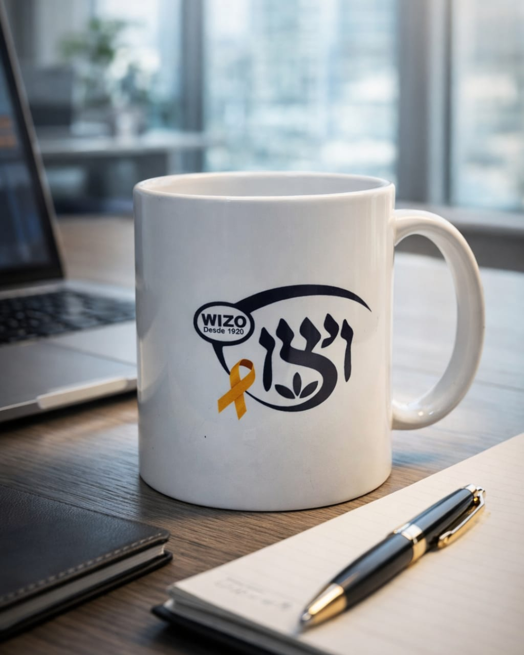 Tazas promocionales con logo de empresa SEBIL — imagen 1