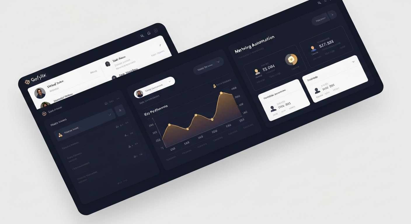 Gofylix AI CRM Dashboard - All-in-one business growth platform