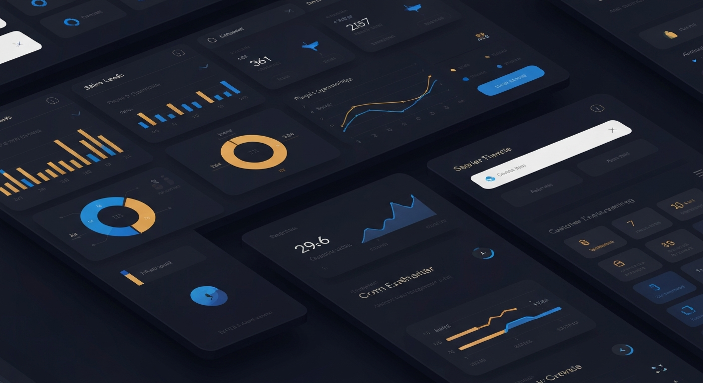 Gofylix AI CRM Dashboard - All-in-one business growth platform
