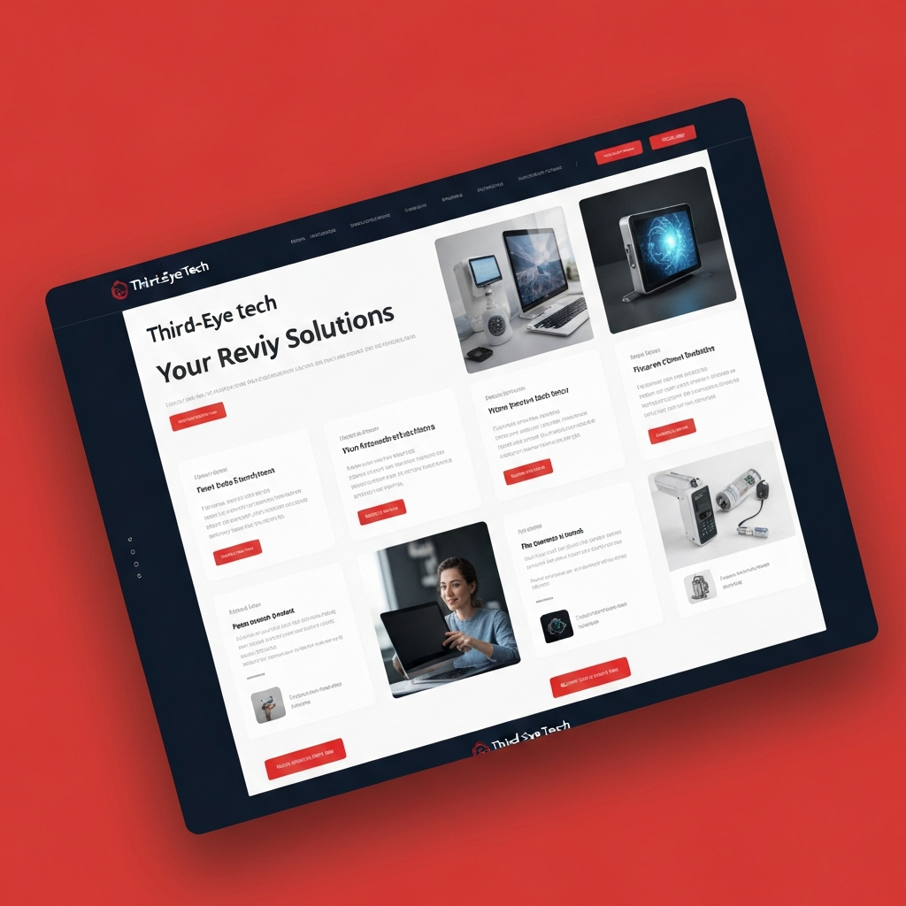 Third-Eye Tech Technology Solutions Website & Funnel