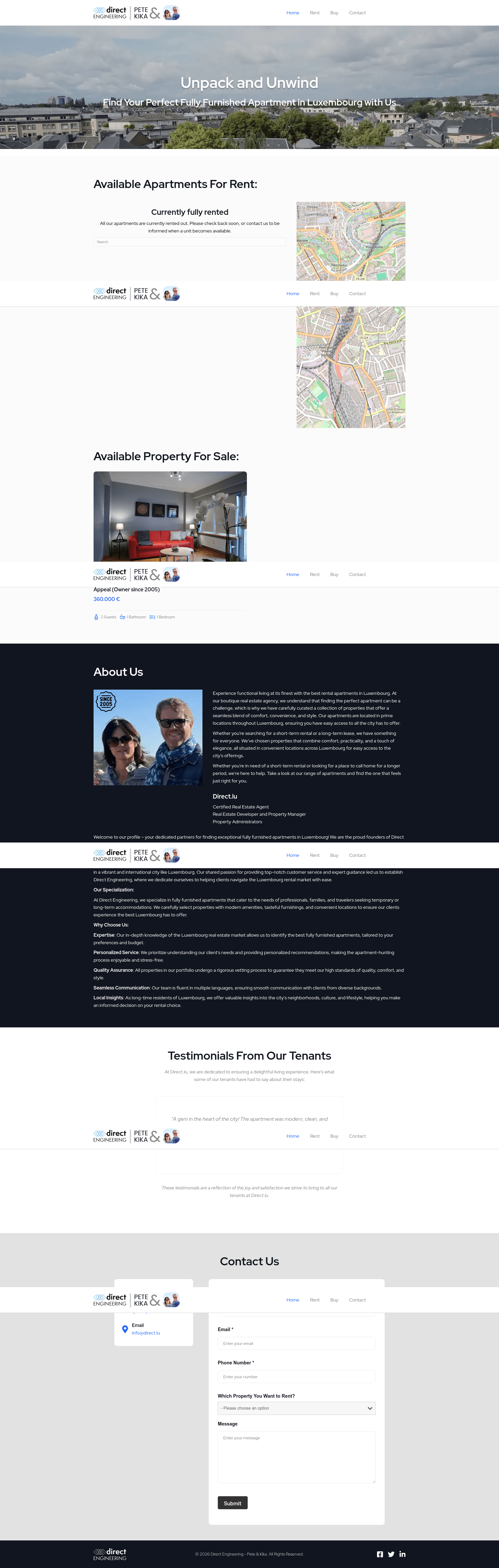 Direct.lu — Boutique Real Estate in Luxembourg