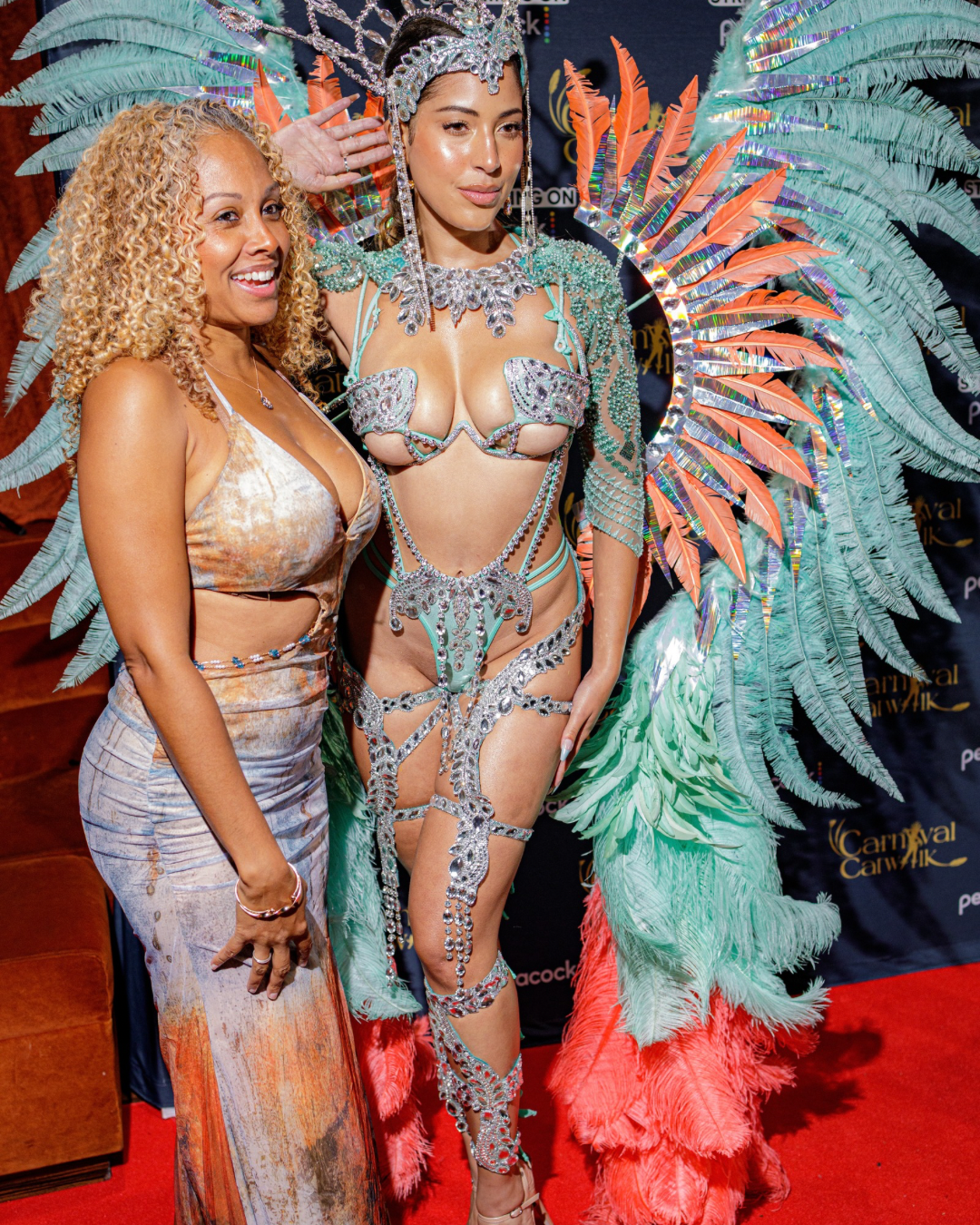 Carnival Catwalk red carpet activation and costumed performers