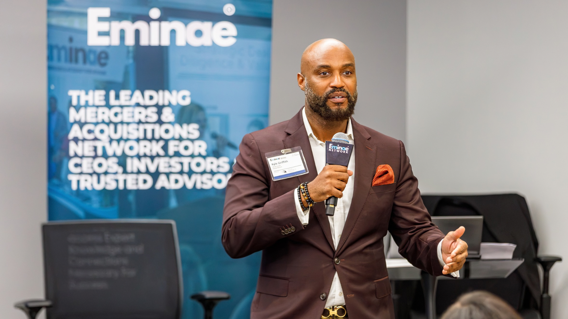 Keynote presentation at Eminae Mergers & Acquisitions network event