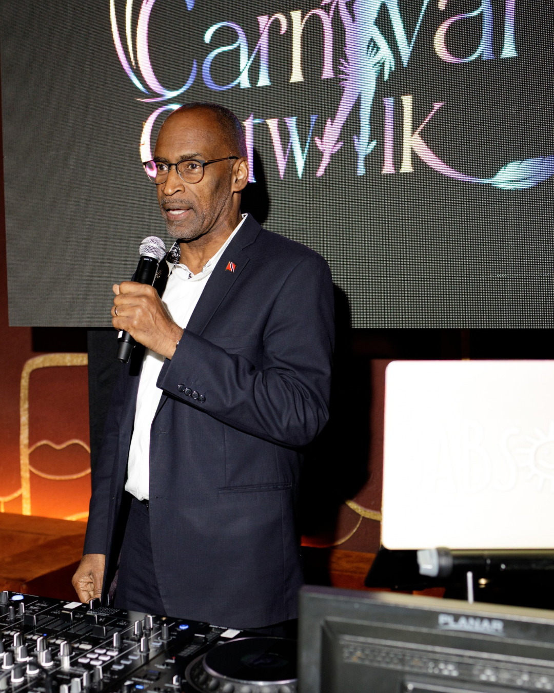 Keynote speaker and event host photography