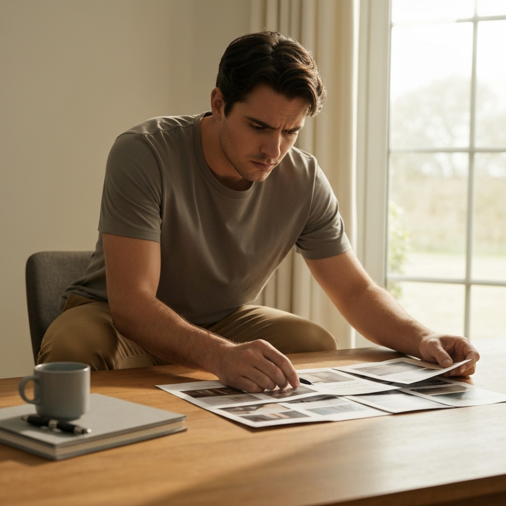 Homeowner comparing multiple selling paths