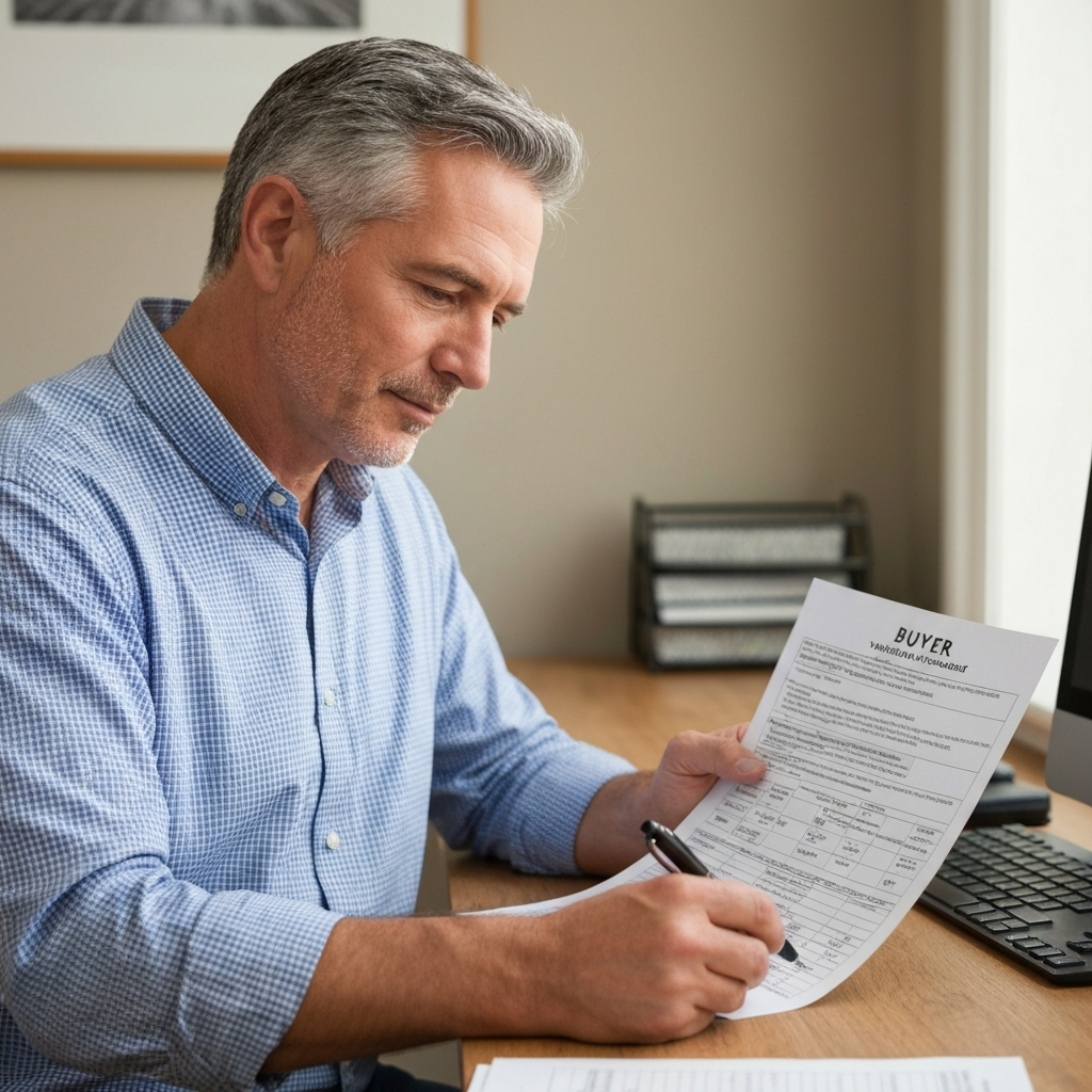 Buyer Verification Worksheet